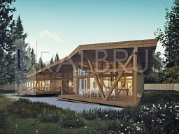 Фахверк Брус 0252