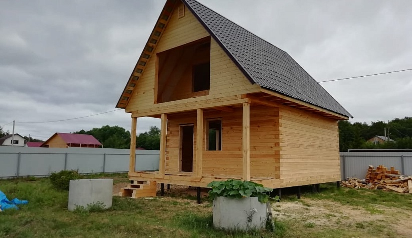 Строительство бани 6х8 г. Рыбинск