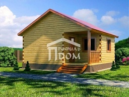 Баня из бруса 6Х6 Стандартная