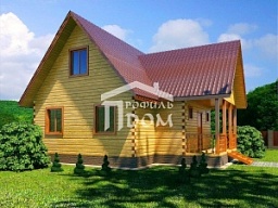 Дом из бруса 6х9 Брусовик