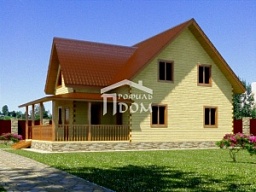 Дом из бруса 9х14,5 Верея