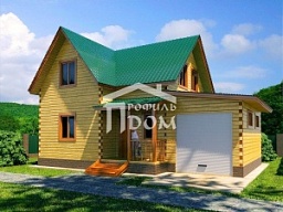 Дом из бруса 7х10 Гараж