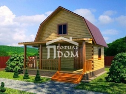 Дом для дачи 6х6 Малыш
