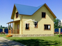 Дом из бруса 8,2х8,6 Руза