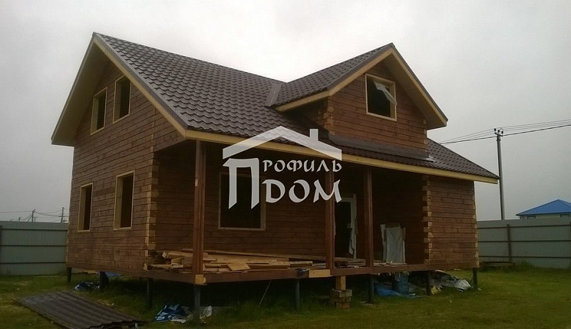 Отделка дома из бруса Купавна