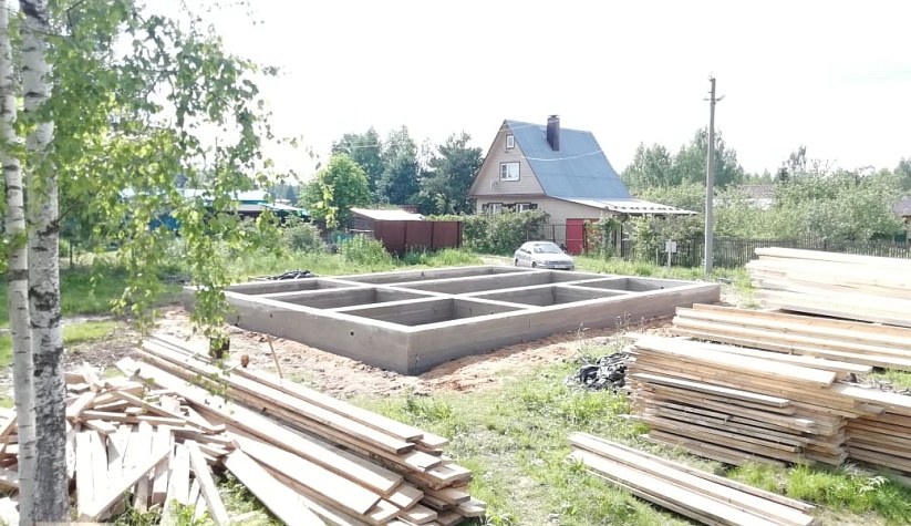 Строительство дома из профилированного бруса 9х12 г. Чехов