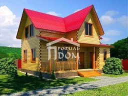 Дом из бруса 8х9 Купавна