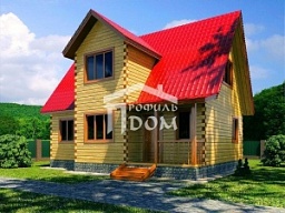 Дом из бруса 7х9 Московский