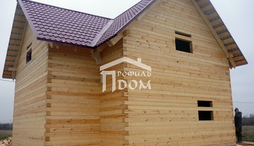 Дом 9х10 по индивидуальному проекту